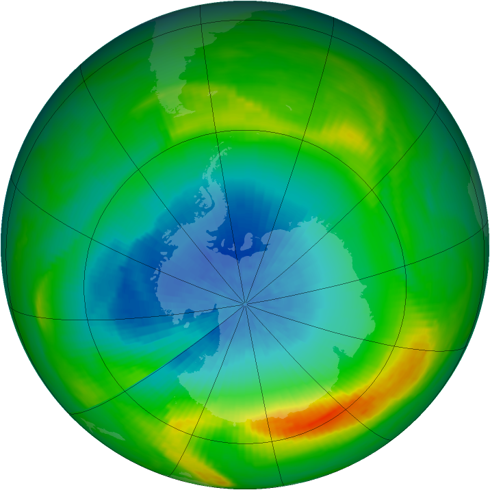Ozone Map 1981-10-20